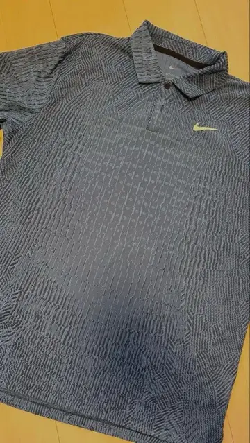 나이키 드라이핏 블루 피케 셔츠