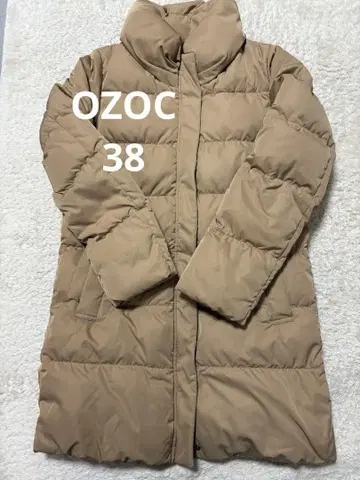 OZOC 베이지 다운 자켓 38