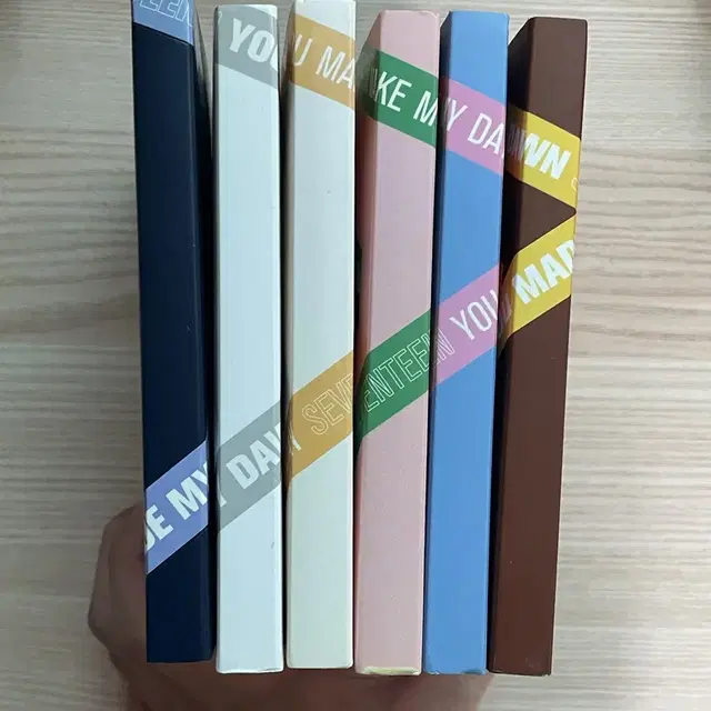 세븐틴 ymmd앨범 세트