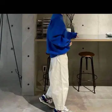 FASHIRU 팬츠 화이트