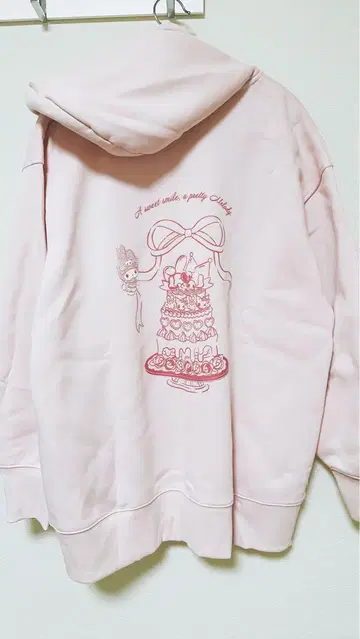 [ 미사용 ] 마이멜로디 후드티