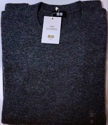 여성용 2025년 가을 신작 UNIQLO 캐시미어 크루넥 스웨터