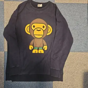 BABY MILO 원숭이 캐릭터 트레이닝복 XL