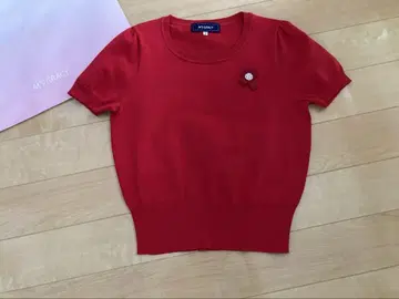 엠즈 그레이시 니트 빨간색