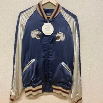HYSTERIC GLAMOUR 스카잔 XL 네이비 x 화이트