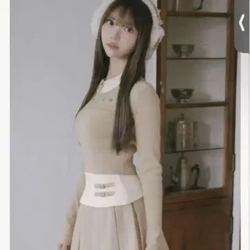 다리치 Darich 니트 셋업 베이지