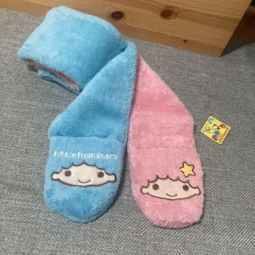 키키라라 리틀트윈스타 복슬복슬 머플러 산리오