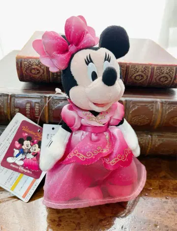 미사용 새상품 택 포함 미니 인형 배지 디즈니 발렌타인 2016