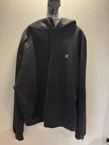 Champion XL 블랙 후드티 AAA 택