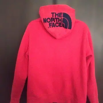 THE NORTH FACE 풀 집업 후드티 M 빨간색