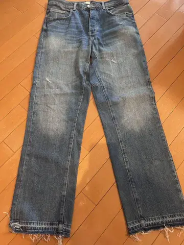 ZARA 자라 REWORKED 릴랙스 핏 청바지(JP31)