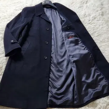 최고급 스캐발 스텐카라 코트 캐시미어 100% XL 상당 롱 기장