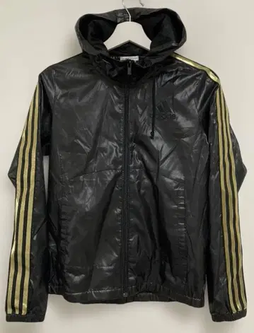 adidas 블랙 골드 윈드브레이커 M