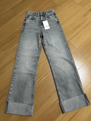 택 포함 새상품 ZARA 자라 HIGH-RISE FULL LENGTH