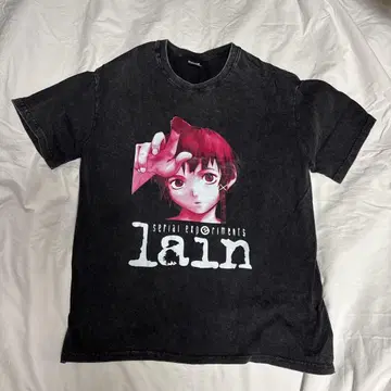 serial experiments lain 티셔츠 이와쿠라 레이네