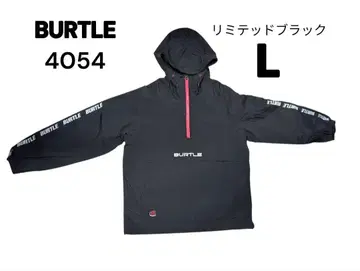 BURTLE 4054 아노락 후드티 리미티드 블랙 L 사이즈