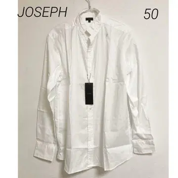 0574 JOSEPH 조제프 새상품 자수 셔츠 화이트 50