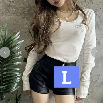 [미사용 새상품] Shoko 쇼코 SUREVE 리브 풀오버 아베일 L
