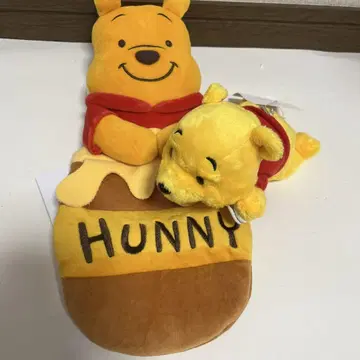 디즈니 리조트 곰돌이 푸 어깨 봉제 인형 미니백 2