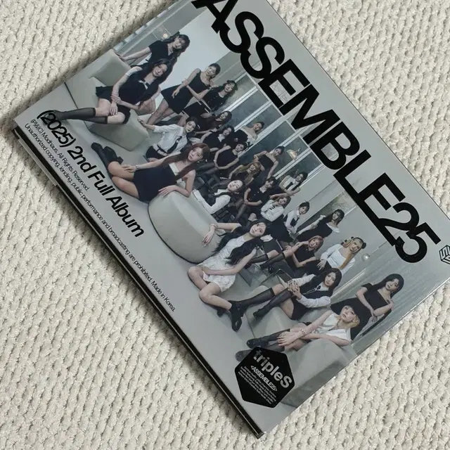 트리플에스 ASSEMBLE25 깨어 개봉 앨범 풀구성품