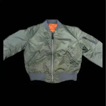 ALPHA INDUSTRIES MA-1 플라이트 자켓 올리브 그린