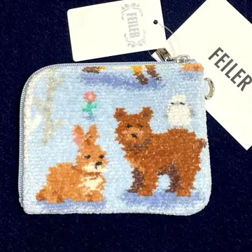 페이 윈터 애니멀즈 시마연가 올빼미 여우 곰 L자 파우치