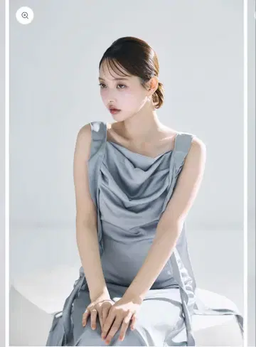 프릴 코드 스위치 머메이드 드레스