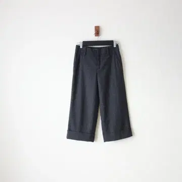 DES PRES/와이드 크롭 팬츠