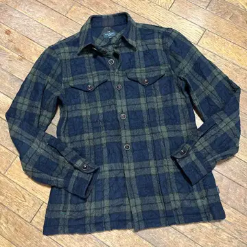 Paul Smith 체크 무늬 플란넬 셔츠 M 남성용 폴스미스