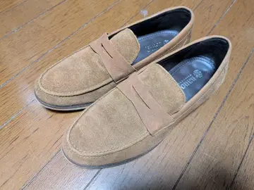 [새상품급] 나노 유니버스 스웨이드 로퍼 베이지 26cm 이탈리아제풍