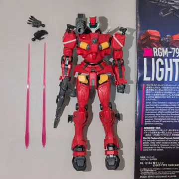 HG 1/144 경 캐논 조립 완료, 기본 조립