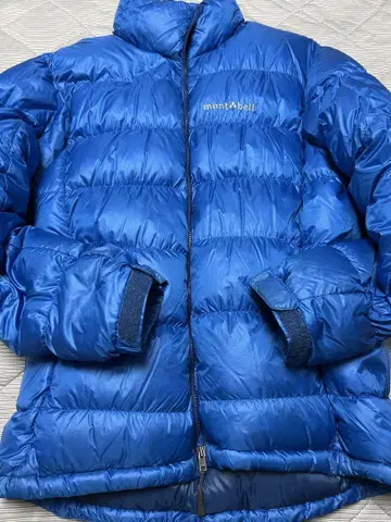 mont-bell 다운 자켓 파랑 1101426 M 사이즈