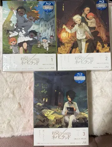 약속의 네버랜드 Blu-ray vol.1~3 특전 포함