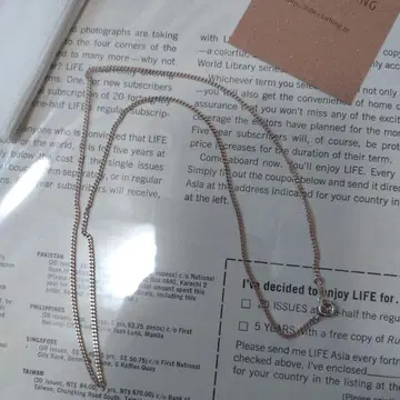 에디트 클로징 키헤이 목걸이