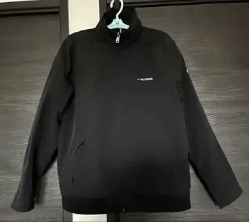 TOMMY HILEIGER 자켓 L 블랙 후드 내포켓 있음