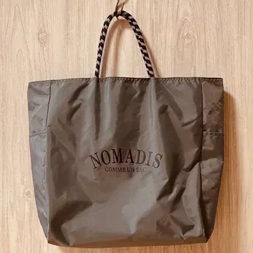 NOMADIS 리버서블 토트백 그레이