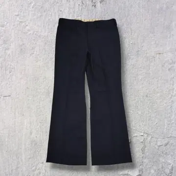 90s 빈티지 네이비 울 슬랙스 플레어 클래식