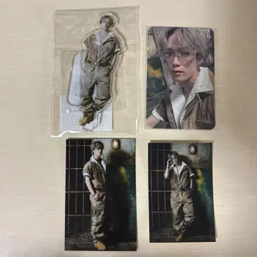 후지와라 이츠키 아크릴 스탠드 트레이딩 카드 스티커 란페
