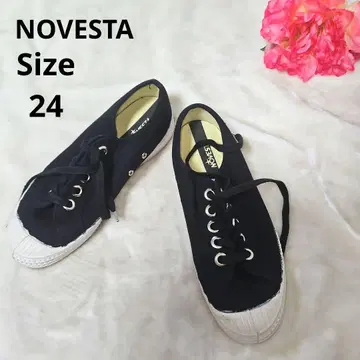 [ 오샤레 NOVESTA ] 블랙 로우컷 스니커즈 사이즈 37
