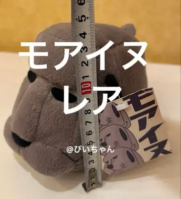 [레어] 모아이누 모아이 강아지 봉제 인형 요시토쿠 YOSHITOKU