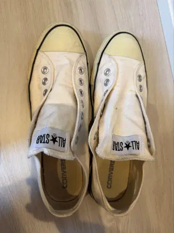 CONVERSE ALL STAR 화이트 슬립온 27cm