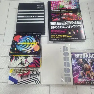 BIGBANG Blu-ray DVD CD 공식 사진 도서 세트