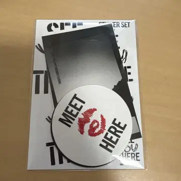 기무라 타쿠야 SEE YOU THERE 스티커 세트