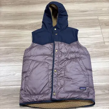 patagonia 후드 부착 베스트 리버서블