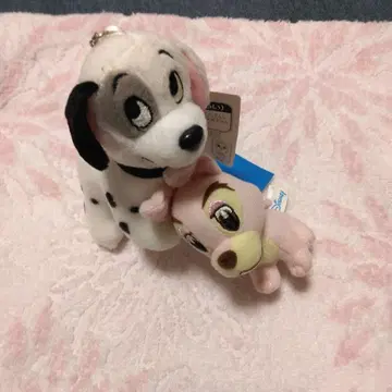 디즈니 강아지 키링 봉제 인형 101마리 강아지?