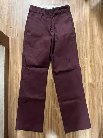 Dickies 874 오리지널 핏 32 와인 레드 치노 팬츠