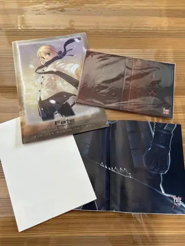 Fate/stay night 클리어 파일, 카드 케이스, 포스터 총 4점
