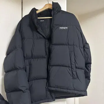 mahagrid 다운 자켓 블랙