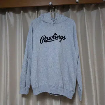 Rawlings 그레이 후드 부착 후드티