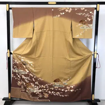 호몬기 부채 꽃무늬 만수국 안개무늬 금채 KK-2393